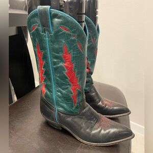 Vintage Code West Flare vintage cowboy western boots US 8.5 M